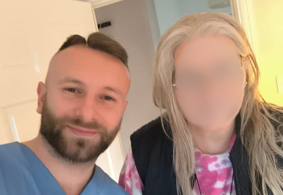 Lady following a stroke with severe left sided weakness and tonal changes